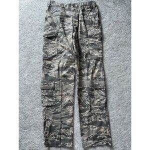 US Military Pants Men 34L  Digital Tiger Stripe Camouflage Combat Vanguard 34x36